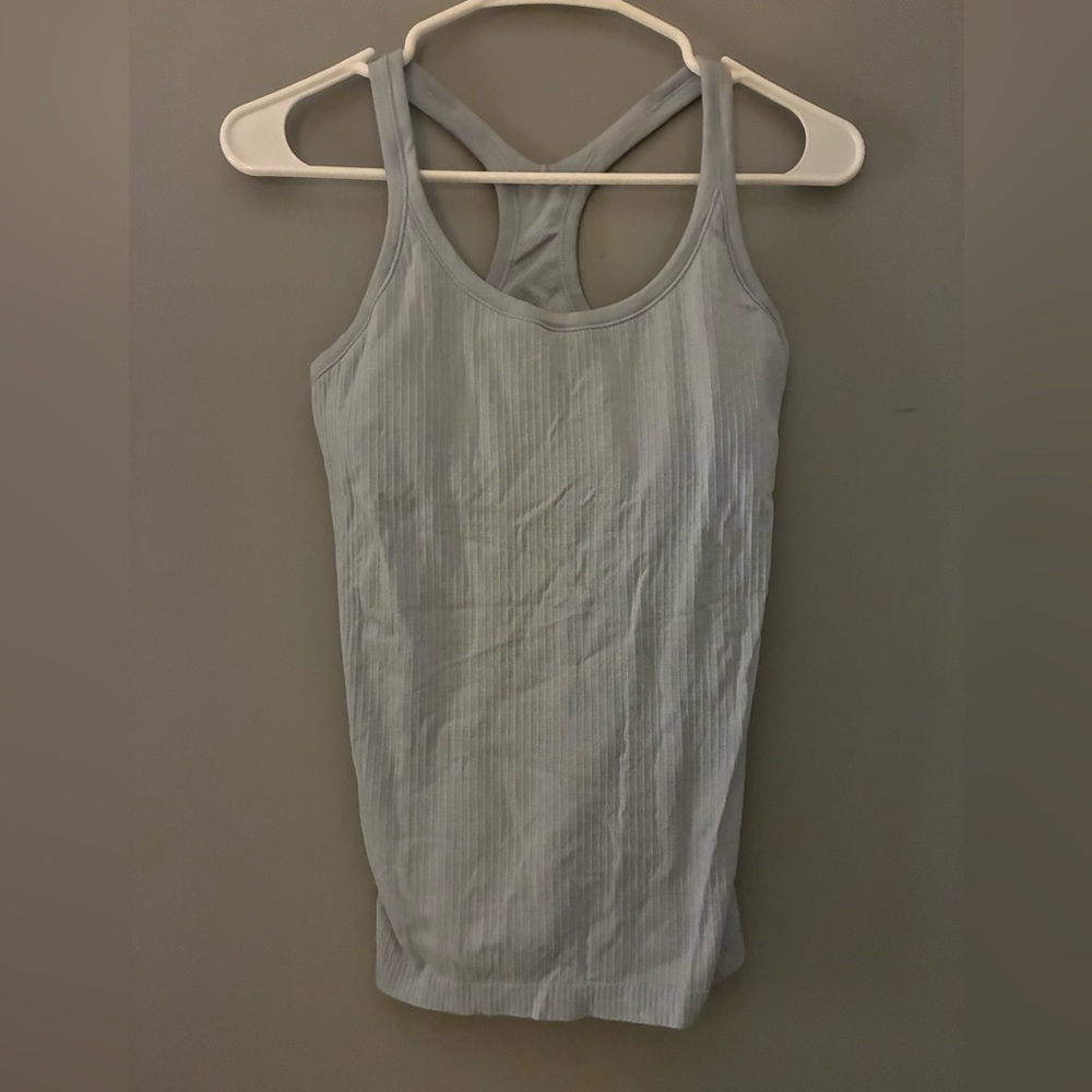 Blue lululemon Ribbed Women's Tank Top